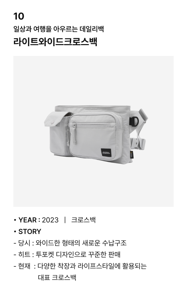 아이코닉 상품 10