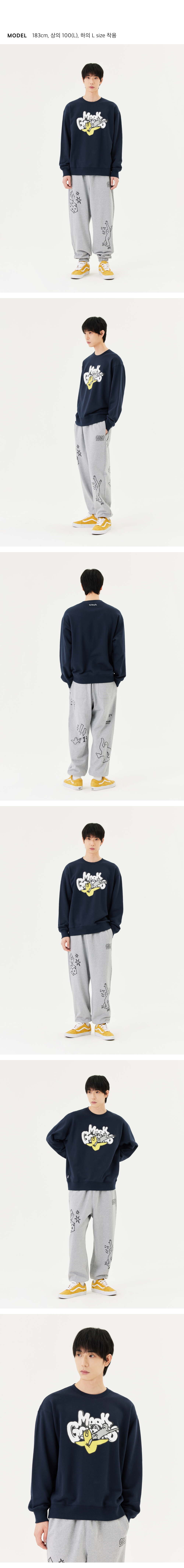 마크곤잘레스(MARK GONZALES) MG FLYING ANGEL SWEATSHIRT