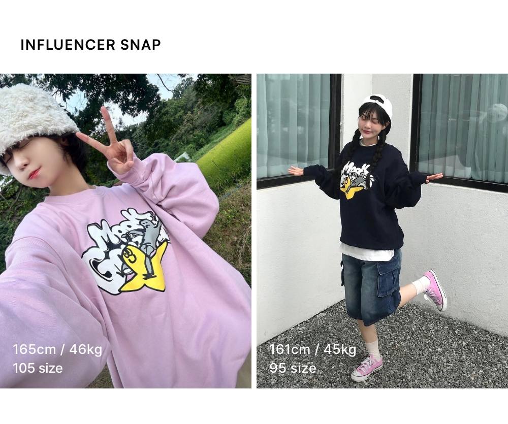 마크곤잘레스(MARK GONZALES) MG FLYING ANGEL SWEATSHIRT
