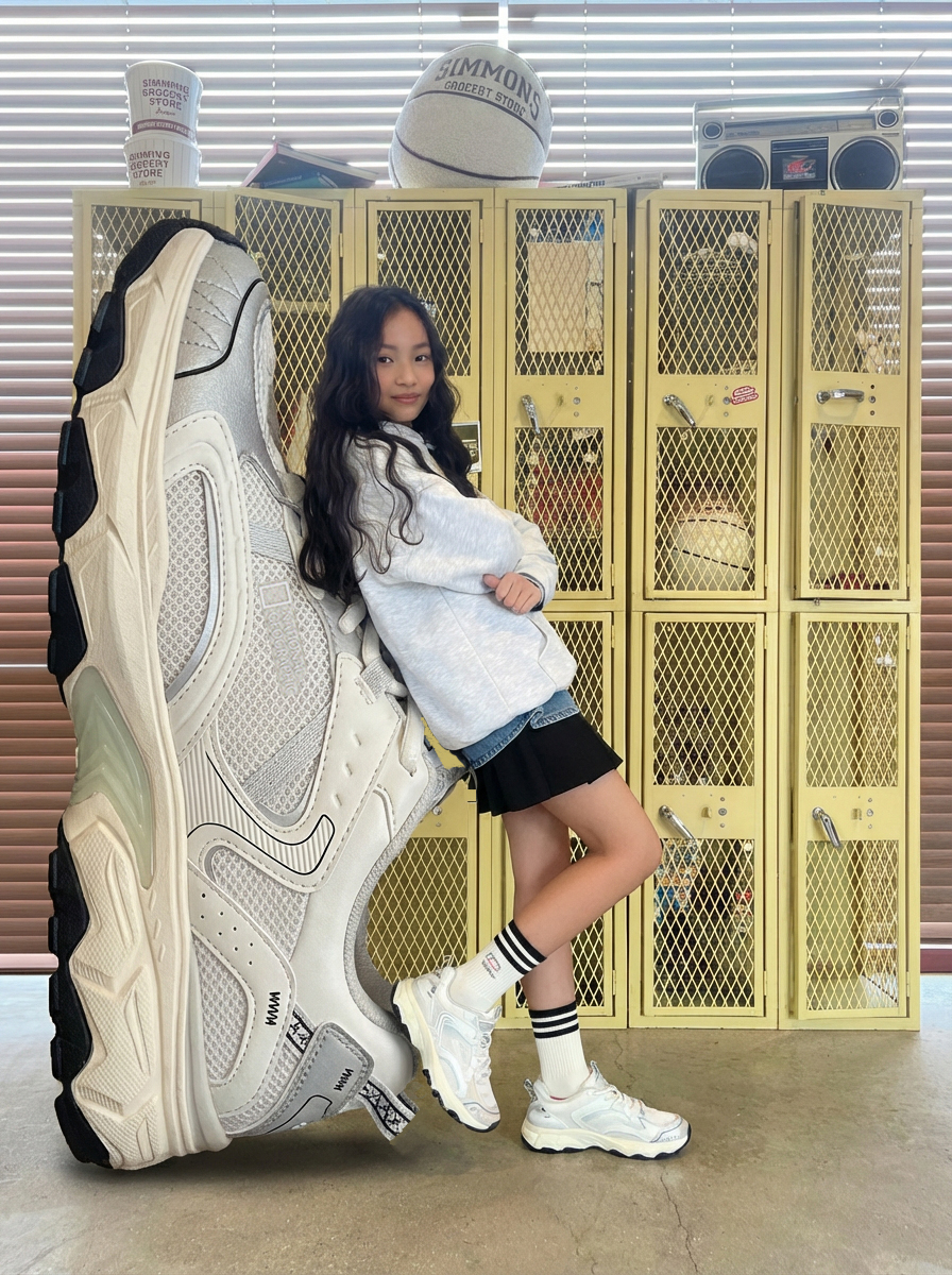 트레일 무드 가득 담은 스니커즈