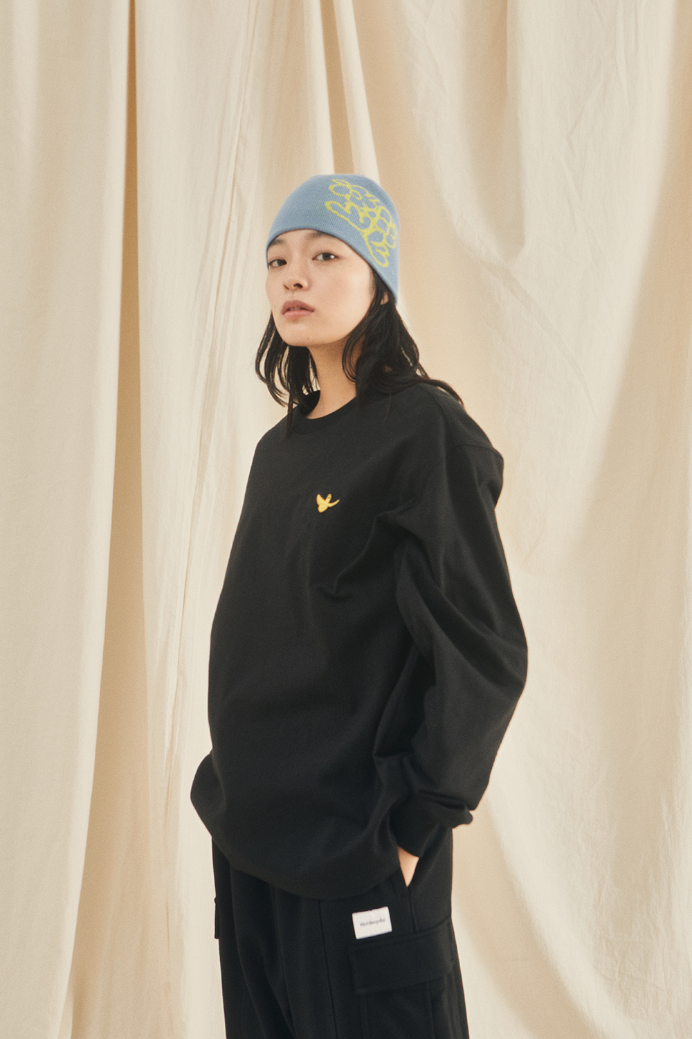 [MARK GONZALES]25SS★韓国人気★SIGNED NYLON STRING GYM SACK Mark Gonzales F/W 2024 Collection - 마크곤잘레스 공식 온라인